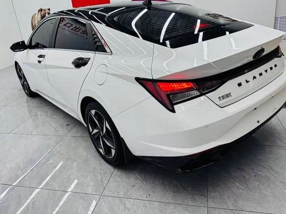 2023 Hyundai Elantra VII (CN7), белый - вид 12