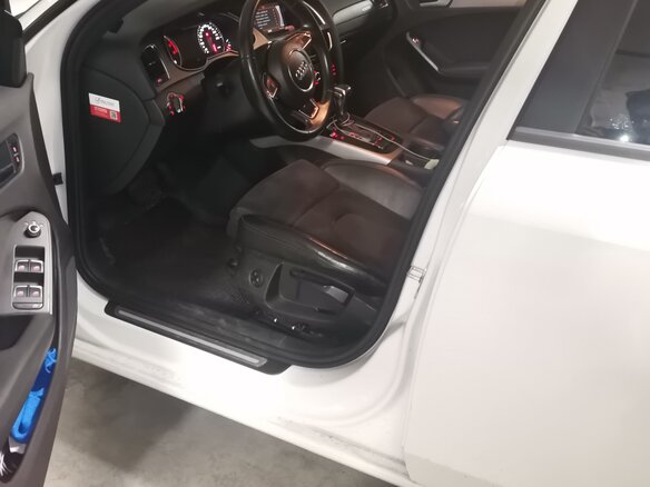 2012 Audi A4 IV (B8) Рестайлинг, белый, 1270000 рублей - вид 5