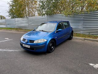 2004 Renault Megane II, синий, 245000 рублей, вид 1