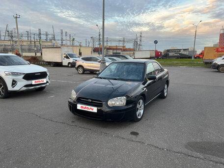 2004 Subaru Impreza II Рестайлинг 1, чёрный, 429000 рублей, вид 2