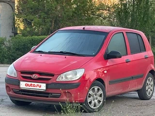 2007 Hyundai Getz I Рестайлинг, красный, 400000 рублей, вид 3