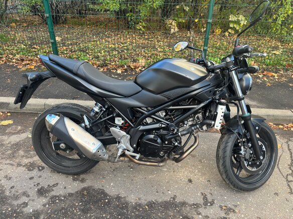 2017 Suzuki SV 650, чёрный, 650000 рублей - вид 1