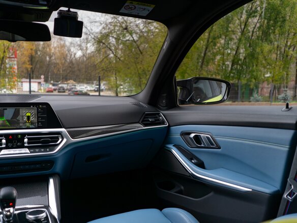 2022 BMW M3 Competition Package VI (G80), жёлтый, 9300000 рублей - вид 19