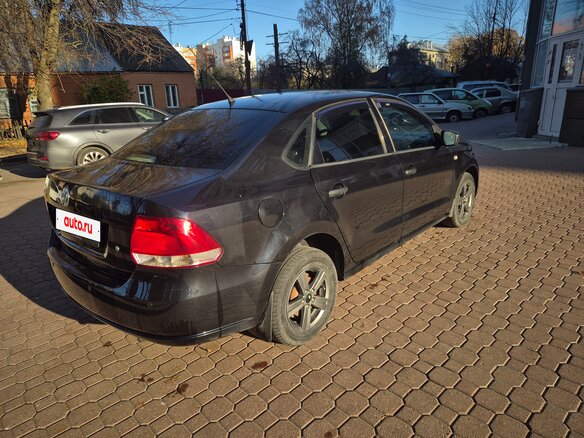 2012 Volkswagen Polo V, чёрный, 410000 рублей - вид 5