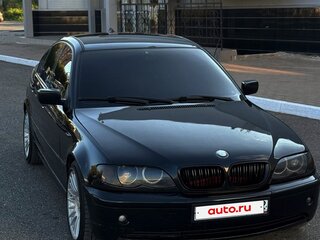 2004 BMW 3 серии 318i IV (E46) Рестайлинг, чёрный, 690000 рублей, вид 3