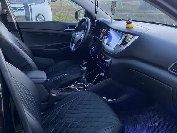 2016 Hyundai Tucson III, чёрный, 1650000 рублей - вид 7