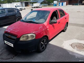 2007 Chevrolet Aveo I Рестайлинг, красный, 190000 рублей, вид 1