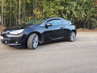 2012 Opel Astra GTC J Рестайлинг, чёрный, 600000 рублей, вид 2