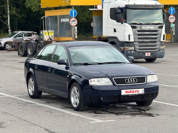 1998 Audi A6 II (C5), синий, 380000 рублей - вид 2