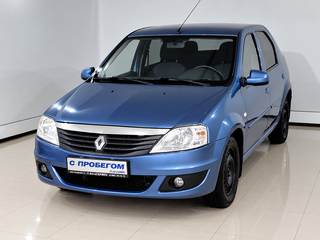 2010 Renault Logan I Рестайлинг, синий, 550000 рублей, вид 1