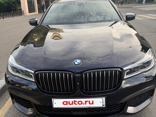 2018 BMW 7 серии 750d xDrive VI (G11/G12), чёрный, 4350000 рублей, вид 3