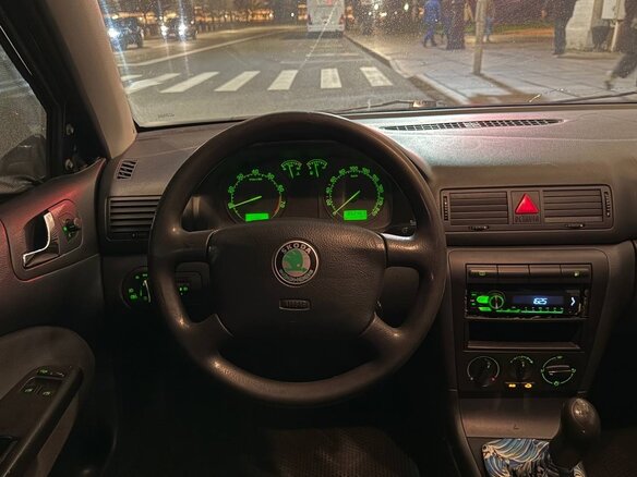2005 Skoda Octavia I (A4) Рестайлинг, зелёный, 189000 рублей - вид 7