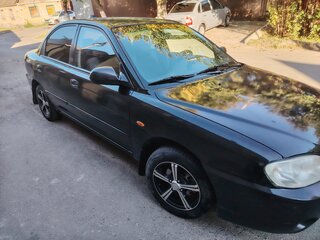 2006 Kia Spectra I Рестайлинг 2, чёрный, 210000 рублей, вид 4