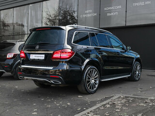 2017 Mercedes-Benz GLS 350 d I (X166), чёрный, 4444000 рублей, вид 4