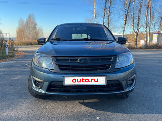 2014 Lada (ВАЗ) Granta I, серый, 370000 рублей, вид 2