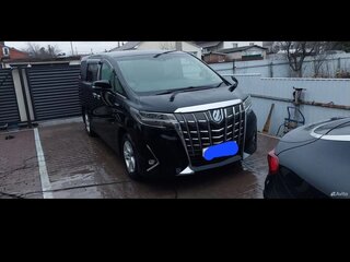 2018 Toyota Alphard III Рестайлинг, чёрный, 3500000 рублей, вид 3