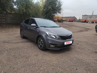 2016 Kia Rio III Рестайлинг, серый, 1200000 рублей, вид 4