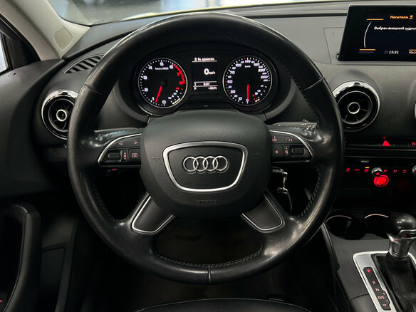 2015 Audi A3 III (8V), белый, 1070000 рублей - вид 8