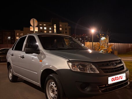 2012 Lada (ВАЗ) Granta I, серебристый, 149000 рублей, вид 3