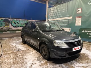 2010 Renault Logan I Рестайлинг, серый, 280000 рублей, вид 3