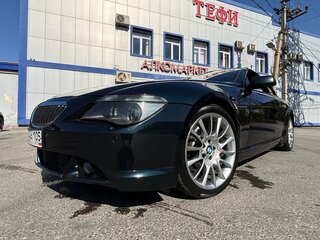 2007 BMW 6 серии 650i II (E63/E64), зелёный, 1750000 рублей, вид 4
