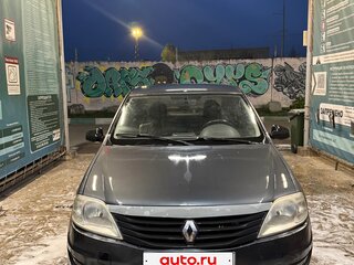 2010 Renault Logan I Рестайлинг, серый, 280000 рублей, вид 2