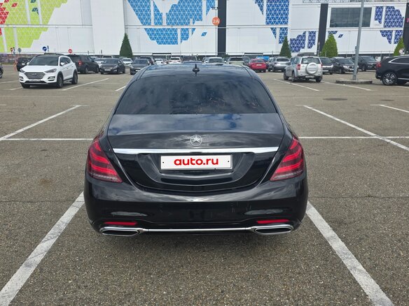 2018 Mercedes-Benz S-Класс 350 d Long VI (W222, C217) Рестайлинг, чёрный, 4000000 рублей - вид 2