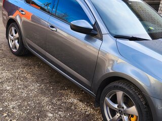 2013 Skoda Octavia III (A7), серый, 1299000 рублей, вид 4