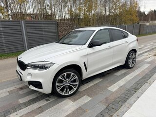 2018 BMW X6 40d II (F16), белый, 4700000 рублей, вид 1
