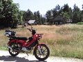 2023 Honda Cross Cub, красный, 290000 рублей - вид 1