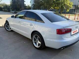 2013 Audi A6 IV (C7), белый, 1390000 рублей, вид 4