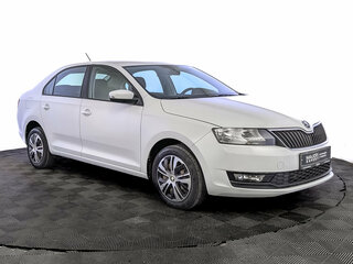 2019 Skoda Rapid I Рестайлинг, белый, 1349000 рублей, вид 3