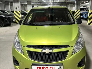 2013 Chevrolet Spark III, зелёный, 660000 рублей, вид 1