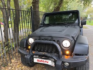 2007 Jeep Wrangler III (JK), чёрный, 1500000 рублей, вид 2