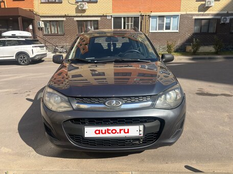 2014 Lada (ВАЗ) Kalina II, серый, 460000 рублей, вид 1