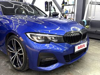 2019 BMW 3 серии 320d VII (G2x), синий, 3300000 рублей, вид 1
