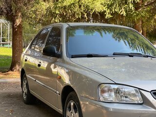 2008 Hyundai Accent ТагАЗ II, бежевый, 350000 рублей, вид 3