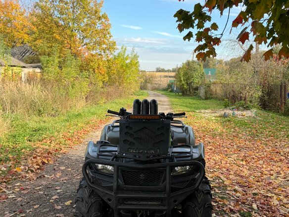 2018 Suzuki KingQuad 500, зелёный, 720000 рублей - вид 11