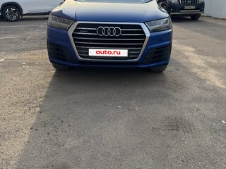 2016 Audi Q7 II (4M), синий, 3750000 рублей, вид 3