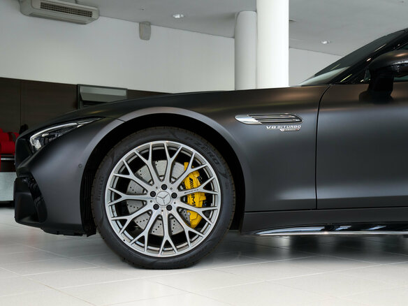 2024 Mercedes-Benz SL-Класс AMG 63 AMG IV (R232), чёрный - вид 4