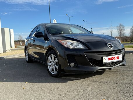 2012 Mazda 3 II (BL) Рестайлинг, чёрный, 930000 рублей, вид 2