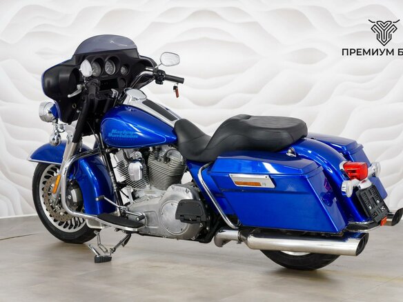 2008 Harley-Davidson Electra Glide, синий, 835000 рублей - вид 7