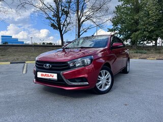 2018 Lada (ВАЗ) Vesta I, красный, 940000 рублей, вид 1