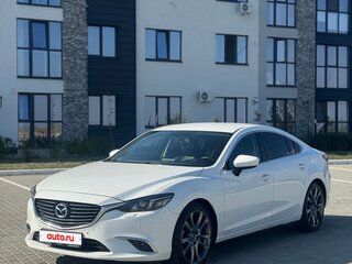 2015 Mazda 6 III (GJ) Рестайлинг, белый, 1780000 рублей, вид 1