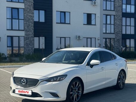 2015 Mazda 6 III (GJ) Рестайлинг, белый, 1780000 рублей, вид 1