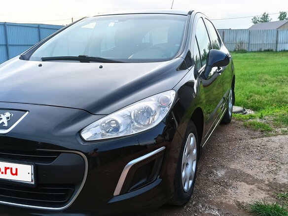 2011 Peugeot 308 I Рестайлинг, чёрный, 490000 рублей - вид 1
