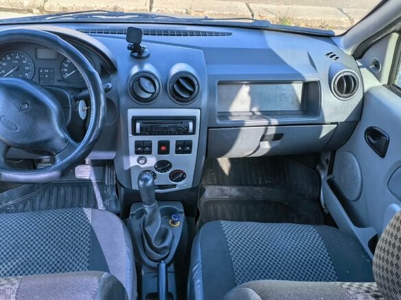 2007 Renault Logan I, серый, 169000 рублей - вид 7