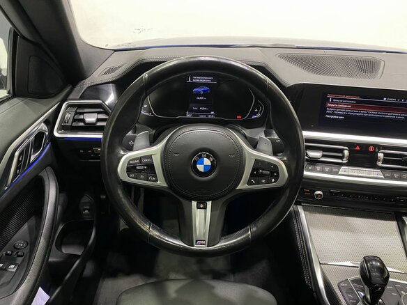 2020 BMW 4 серии 430i G22, G23, G26, синий, 4789900 рублей - вид 10