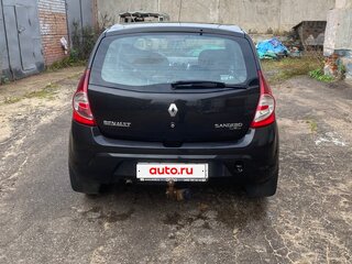 2011 Renault Sandero I, чёрный, 270000 рублей, вид 5