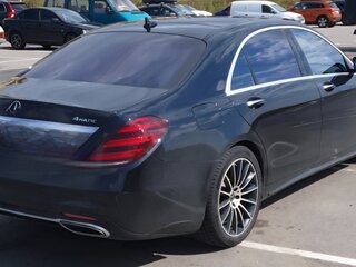 2018 Mercedes-Benz S-Класс 560 Long VI (W222, C217) Рестайлинг, чёрный, 4400000 рублей, вид 3